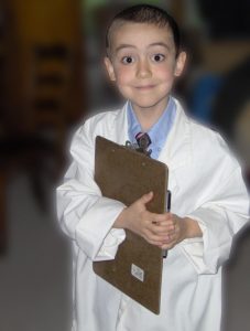 Medical Community - Child Dressed as Doctor