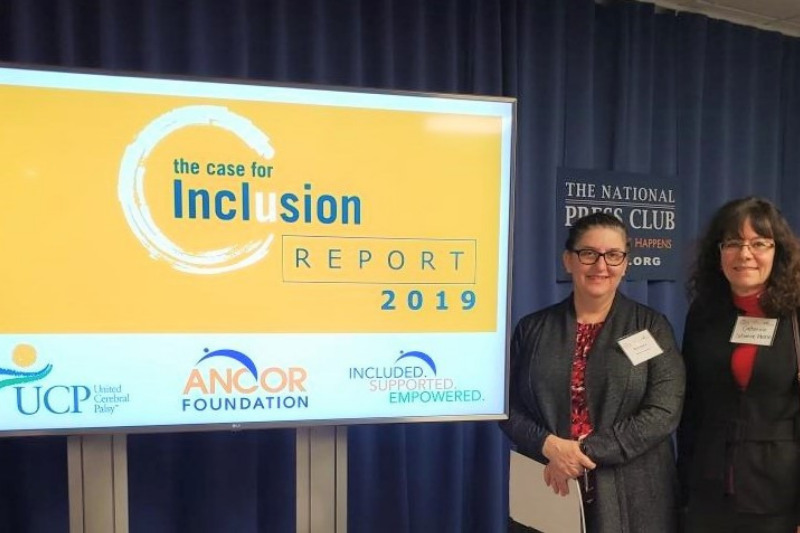 The Case for Inclusion 2019 Featured Image of Speakers at Conference