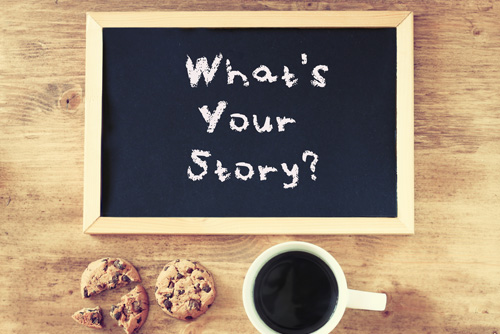  Montessori Teachers - What's Your Story Written on a Chalkboard